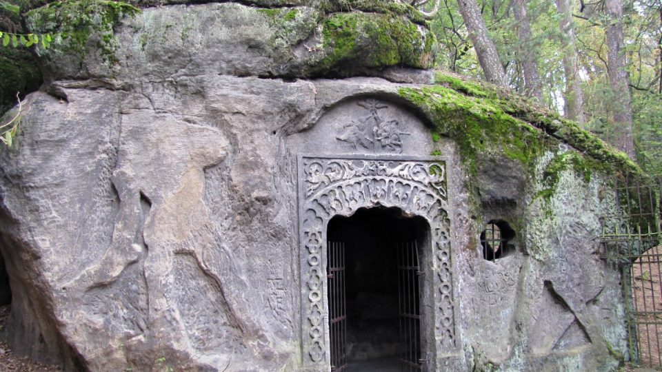 Vchod do jeskyně Klácelka