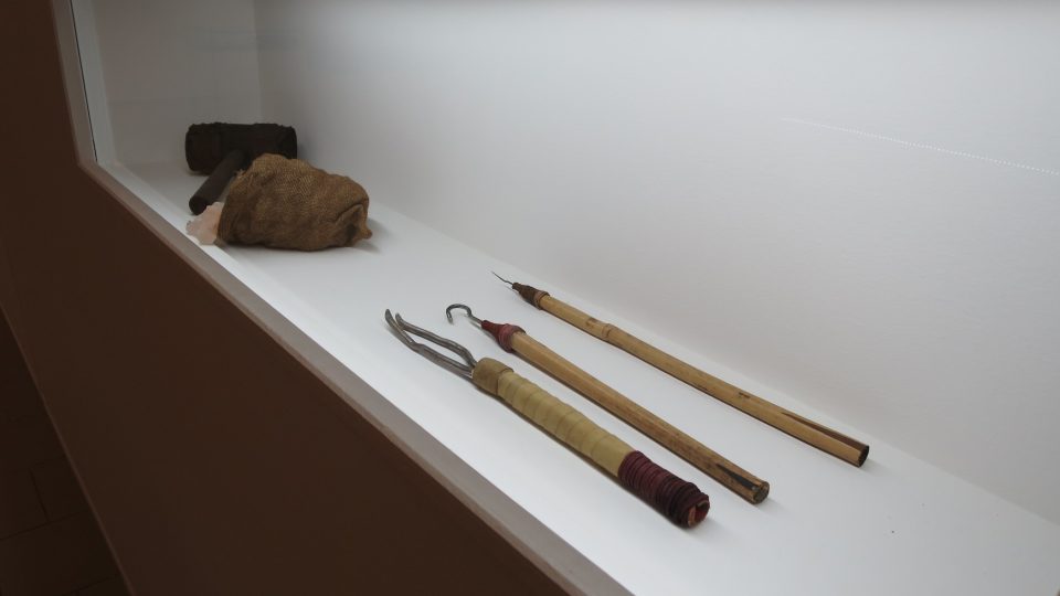 V expozici muzea najdete i kopie nástrojů, které používali egyptští balzamovači