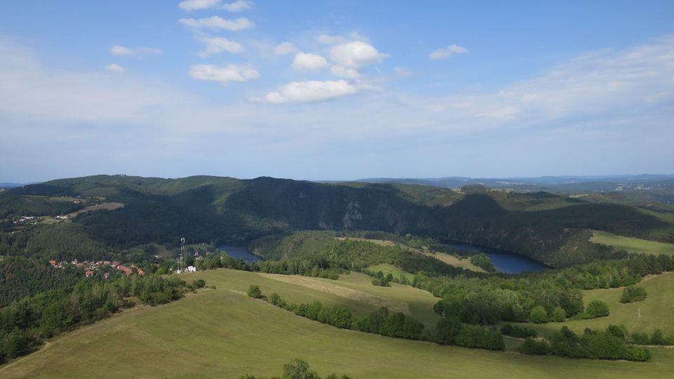 Nová rozhledna Milada u Orlické přehrady nabízí výhled i na meandry Vltavy