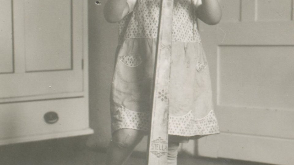 Dagmar Lieblová jako dítě (asi 1932)