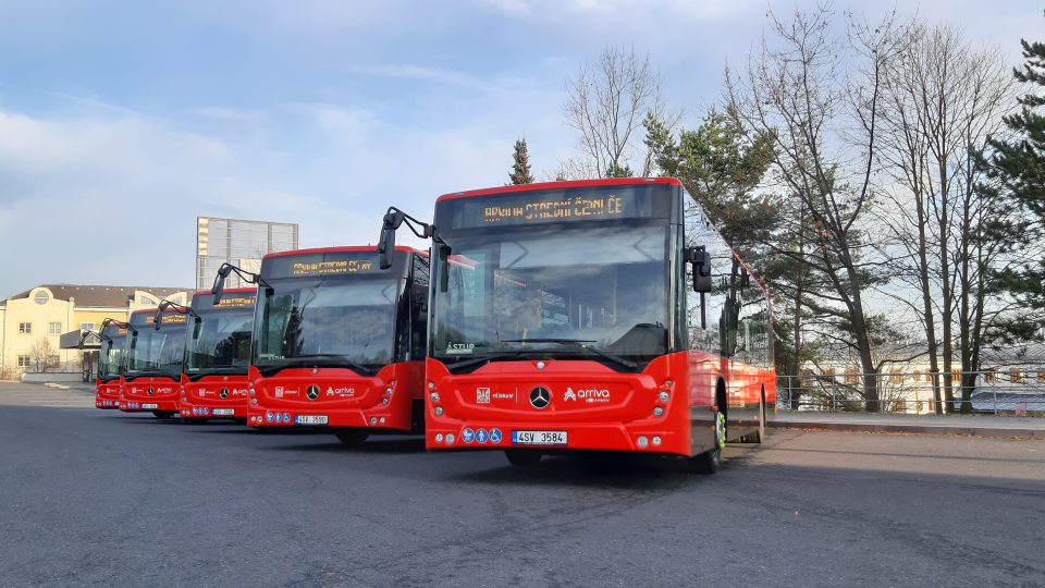 Nové nízkopodlažní autobusy v Příbrami 