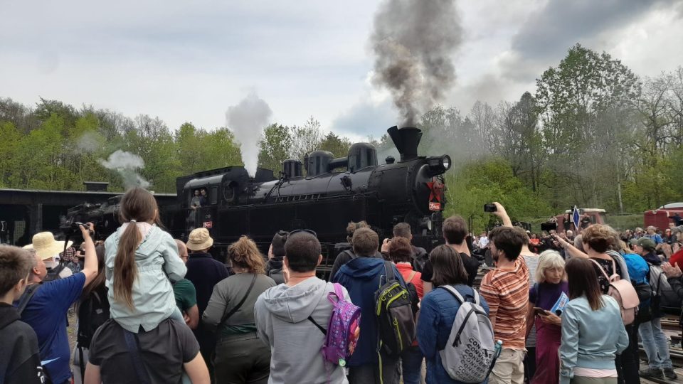 ČD muzeum Lužná u Rakovníka - výstava parních lokomotiv