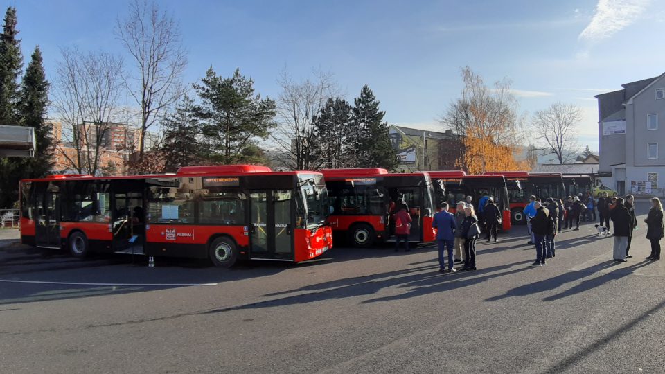 Nové nízkopodlažní autobusy v Příbrami 
