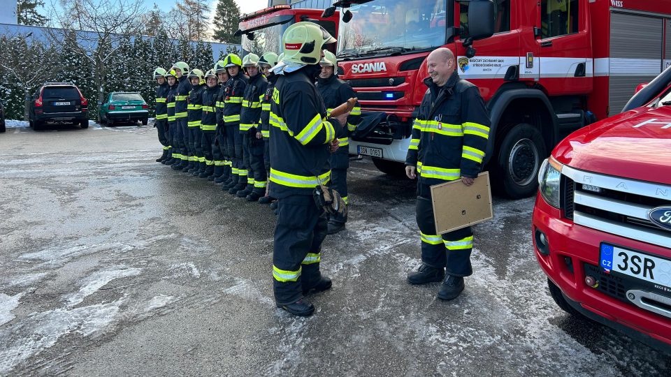 Poslední nástup benešovského hasiče Martina Kučery