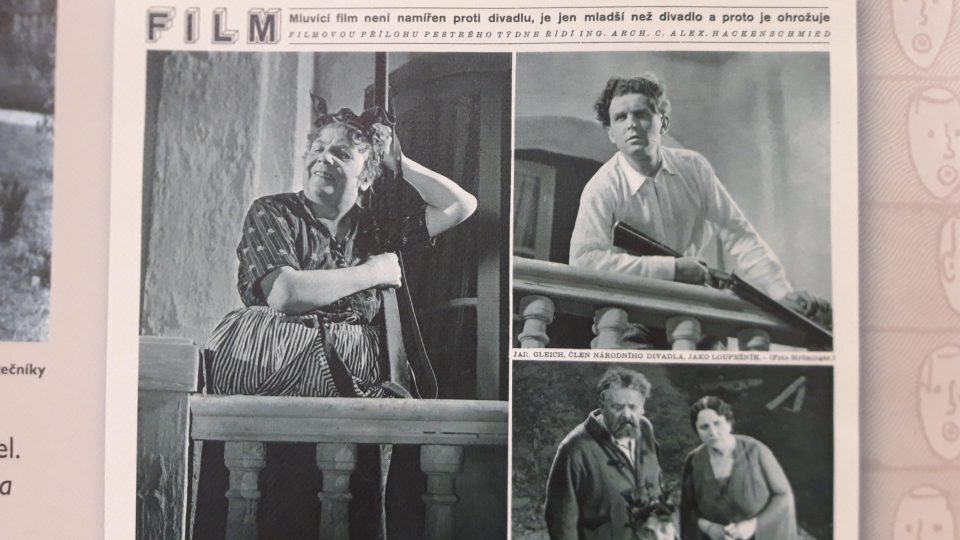 Výstavu doplní promítání klíčových scén z filmu Loupežník z roku 1931 režiséra a pátečníka Josefa Kodíčka