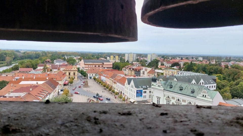 Věž zámku v Poděbradech - výhled po okolí