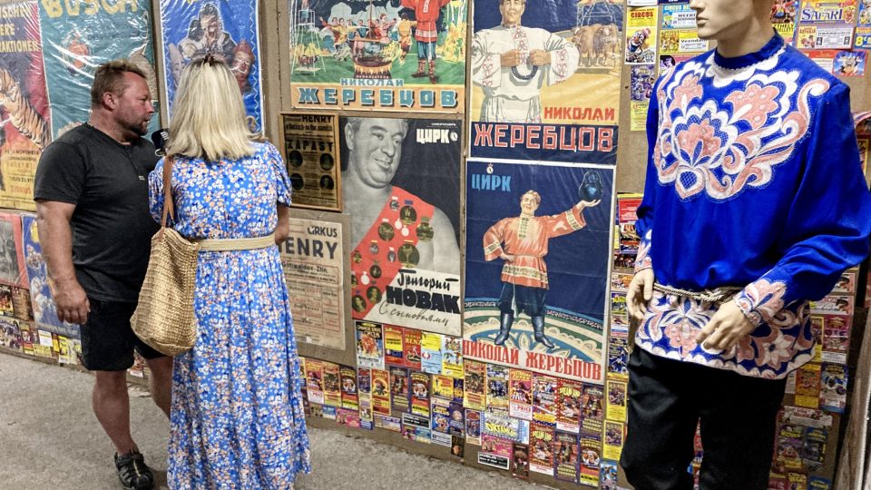 Sbírka cirkusových plakátů v Ringellandu Habrkovice