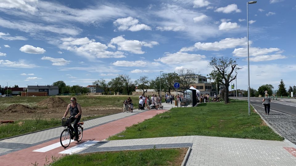 Nová cyklostezka propojila Lidice a Buštěhrad na Kladensku