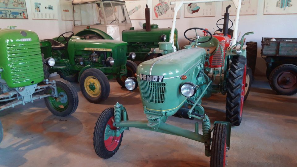 Pavel Víša historické traktory sám opravuje a udržuje ve skvělém technickém stavu
