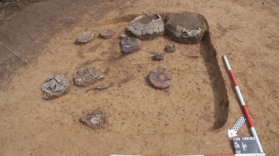 Komorový hrob ze starší doby železné