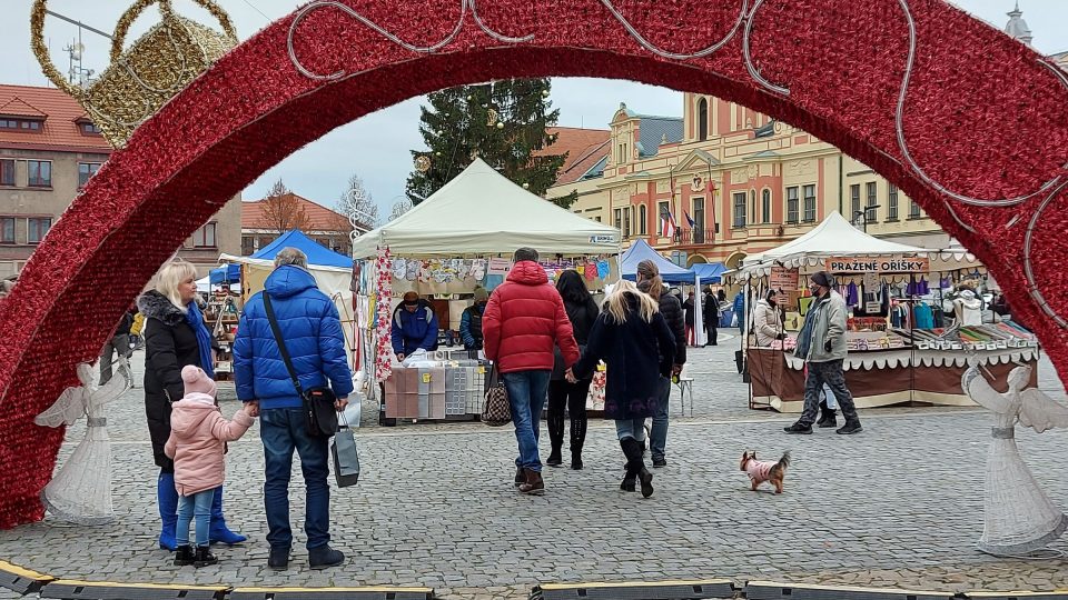 Zimní trhy v Mělníku