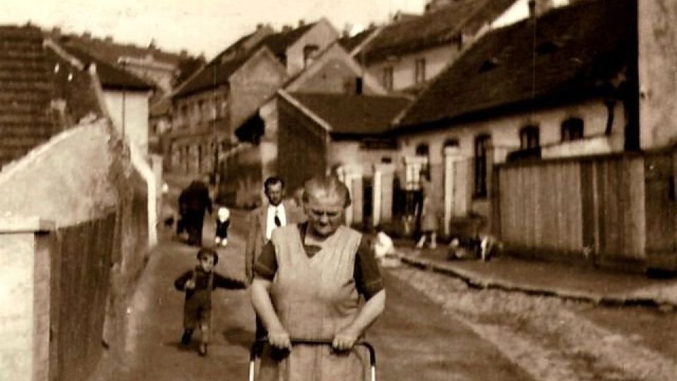 Havířská ulice v roce 1941 