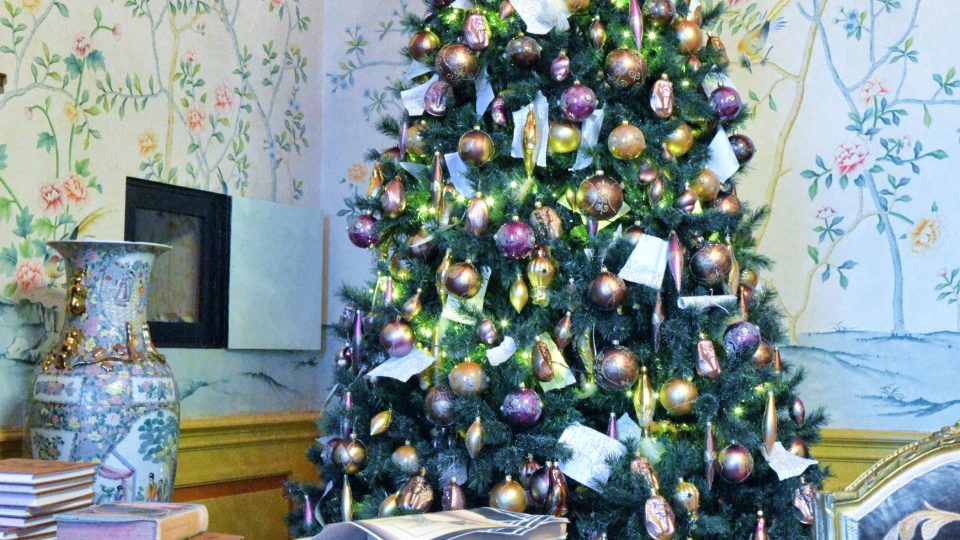 Vánoční stromeček na zámku Loučeň