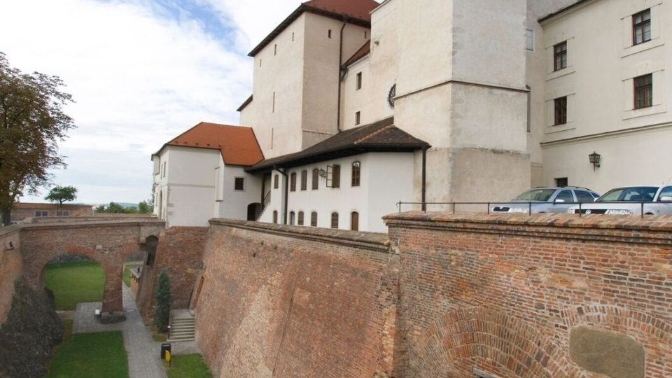 Rozhledna v nárožní věži hradu Špilberk