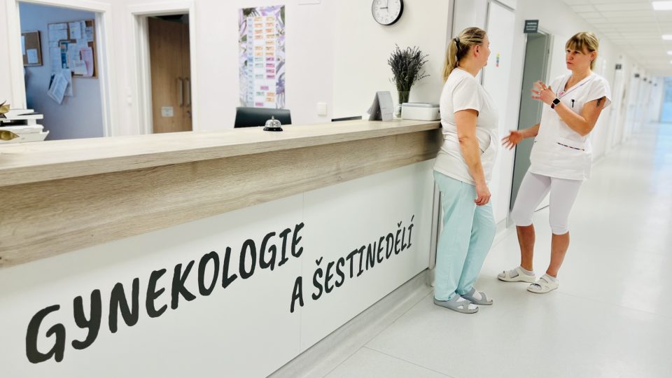 Gynekologicko - porodnické oddělení nemocnice v Rakovníku