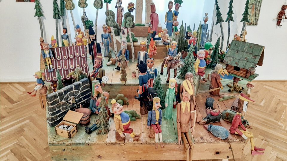 Výstava Betlémů v Galerii Františka Drtikola, Příbram