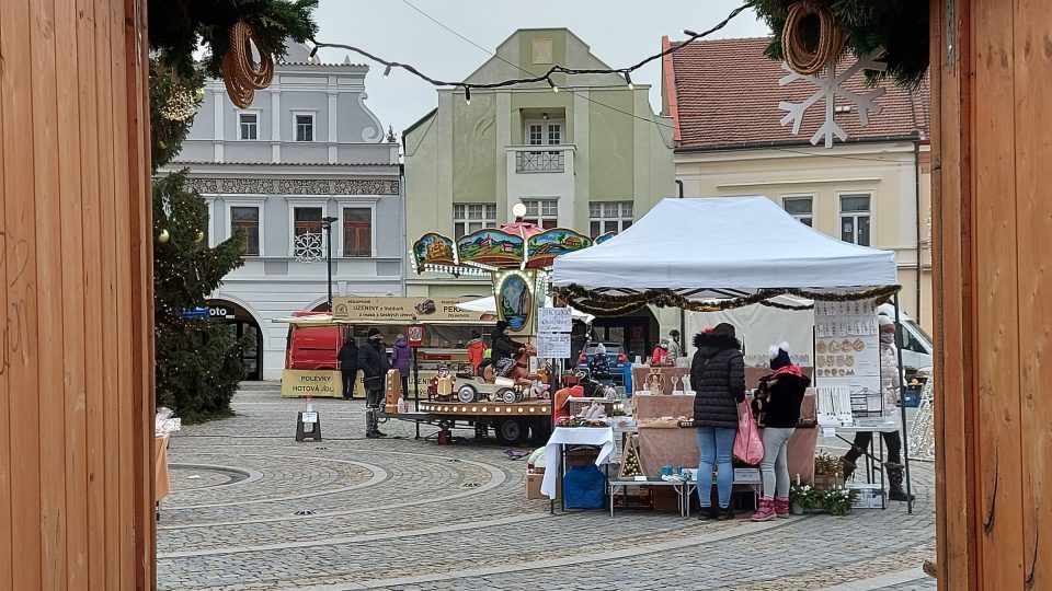 Zimní trhy v Mělníku