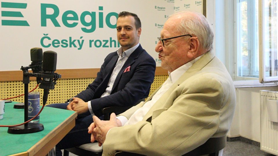 Doktor Miloslav Stingl a Adam Chroust ve vysílání Regionu