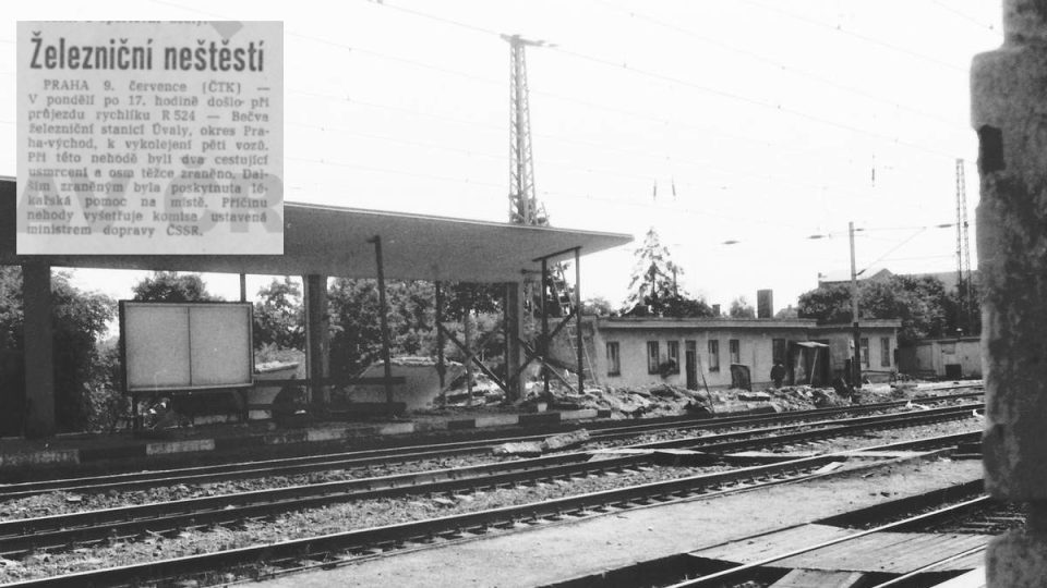 Zapomenuté železniční neštěstí v Úvalech