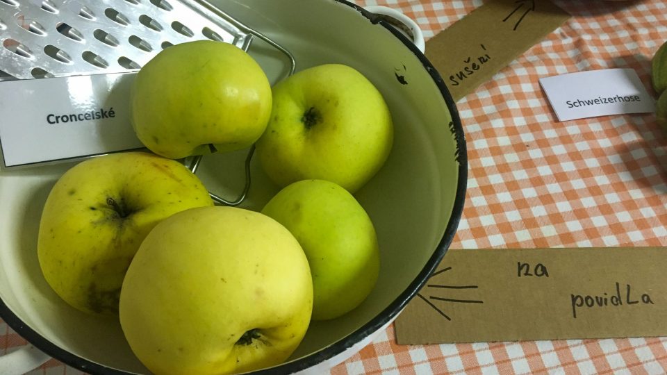Naši předkové jablka mnohem víc zpracovávali v kuchyni