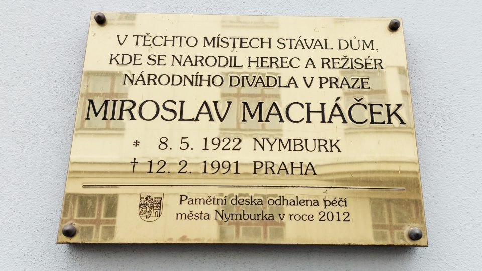Týden s Miroslavem Macháčkem v Nymburce k 100. výročí jeho narození