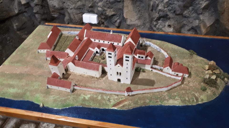 3D model kláštera z gotického období