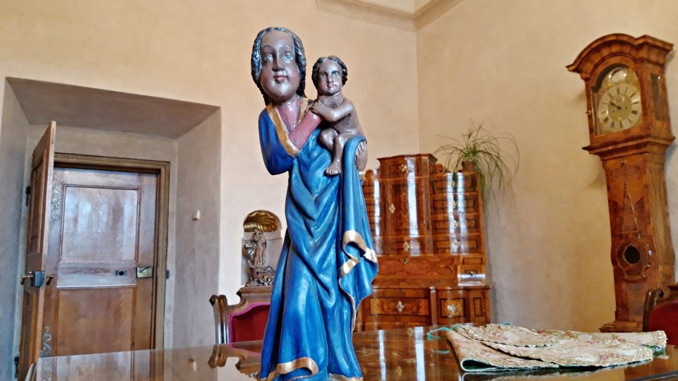 Kopie sošky Panny Marie Svatohorské, kterou vytvořil Jan Bondra