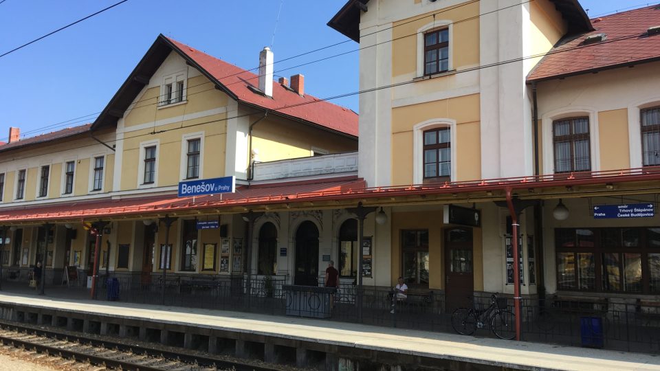 Benešov, nádraží s opravdovým císařským salonkem