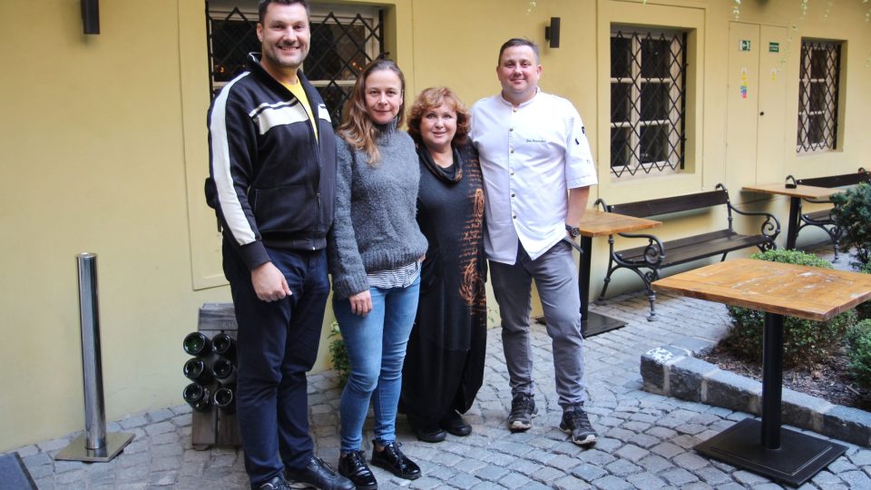 Patrik Rozehnal, Petra Špalková, Naďa Konvalinková a Jan Punčochář