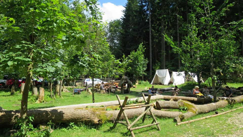 Muzeum v přírodě Křivolík obklopují lesy