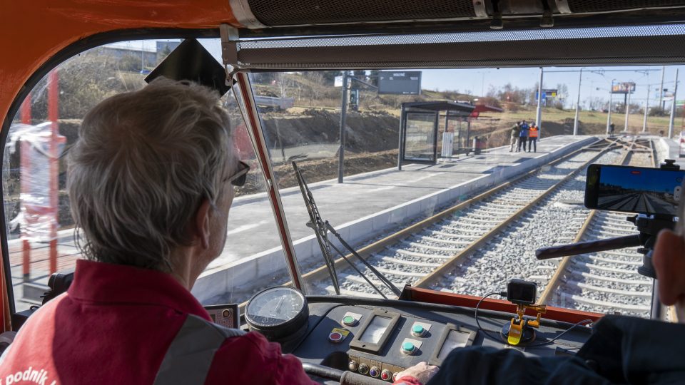 Nová tramvajová trať do Holyně