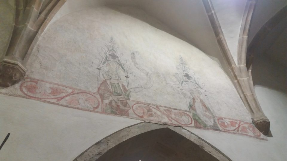 Freska v Pohořelickém kostele