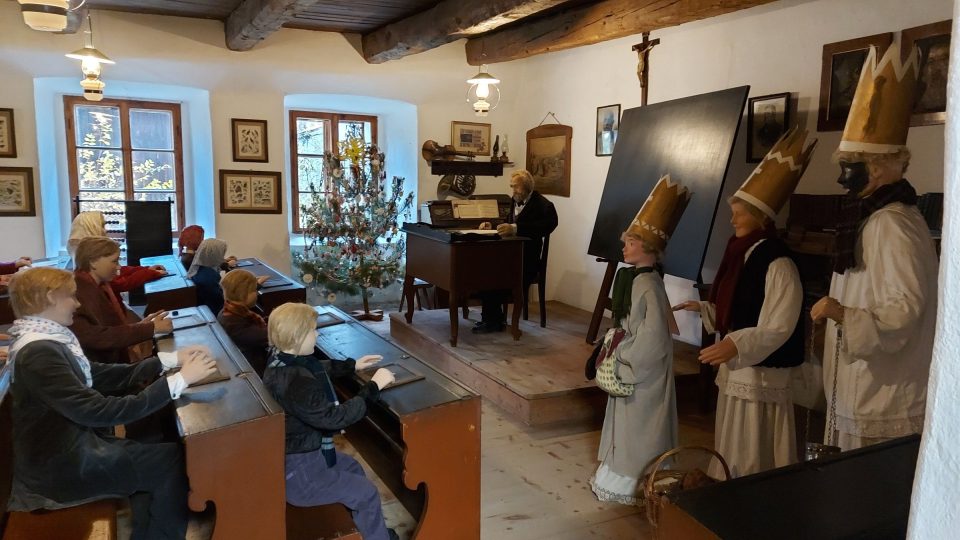 Lidové Vánoce v Polabí, výstava v Polabském národopisném muzeum Přerov nad Labem
