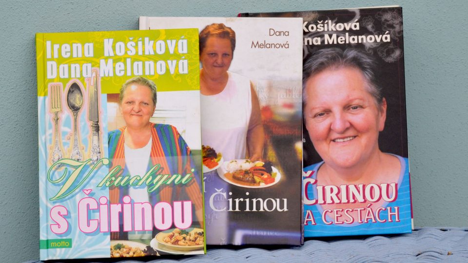 Některé z kuchařských knih Ireny Košíkové