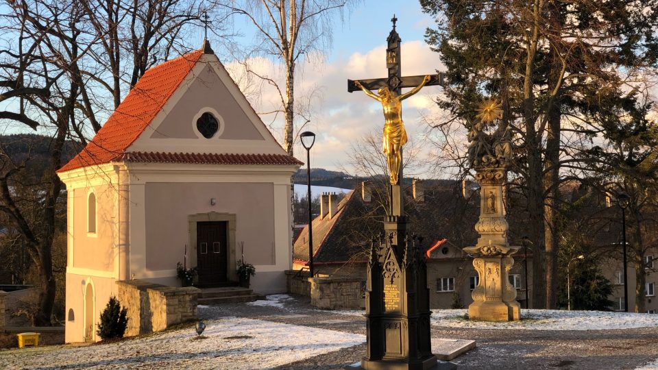 Historické památky v novém parku v Ústí nad Orlicí
