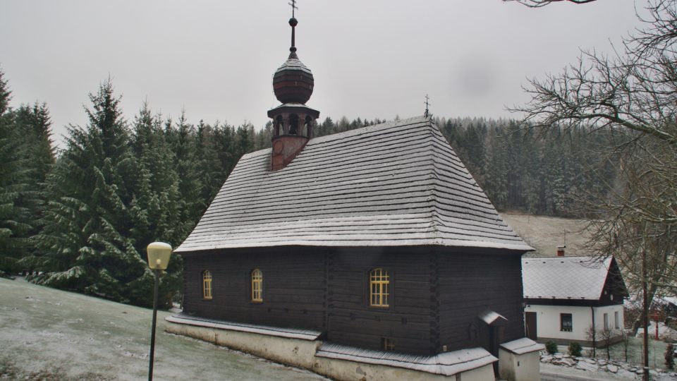Kostel sv. Jana Nepomuckého v Klepáčově