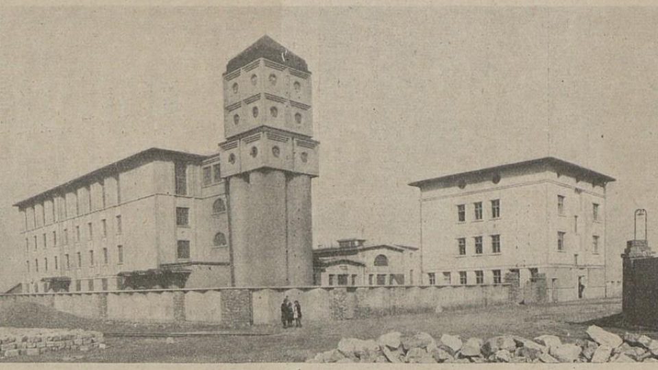 Krátce po dostavění Hostivařských mlýnů a pekáren, 1921 