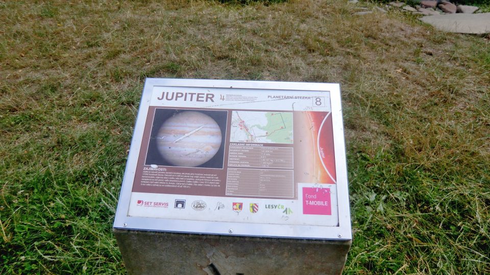 Jupiter u Vorařské lípy