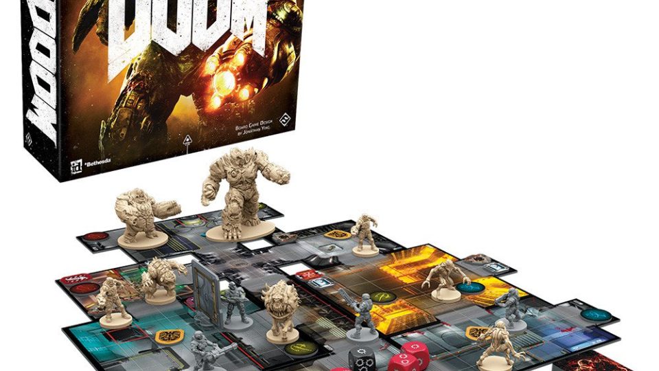 Doom, desková hra pro fanoušky počítačových her, opulentní 