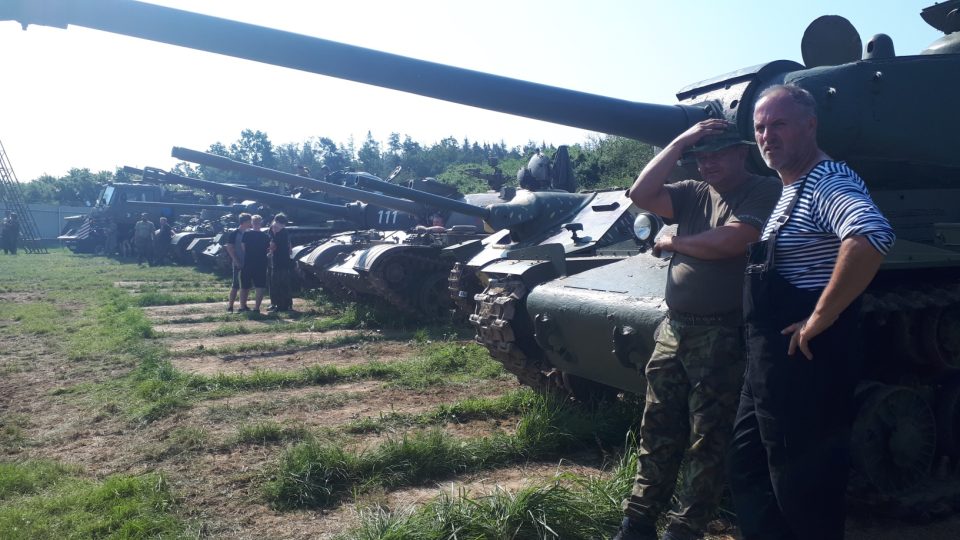 Davy příznivců vojenské historie v sobotu dorazily do lešanského vojenského muzea na sedmnáctý ročník akce Tankový den