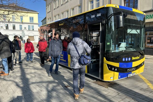 Nové autobusy MHD v Benešově | foto: Věra Hájková,  Český rozhlas